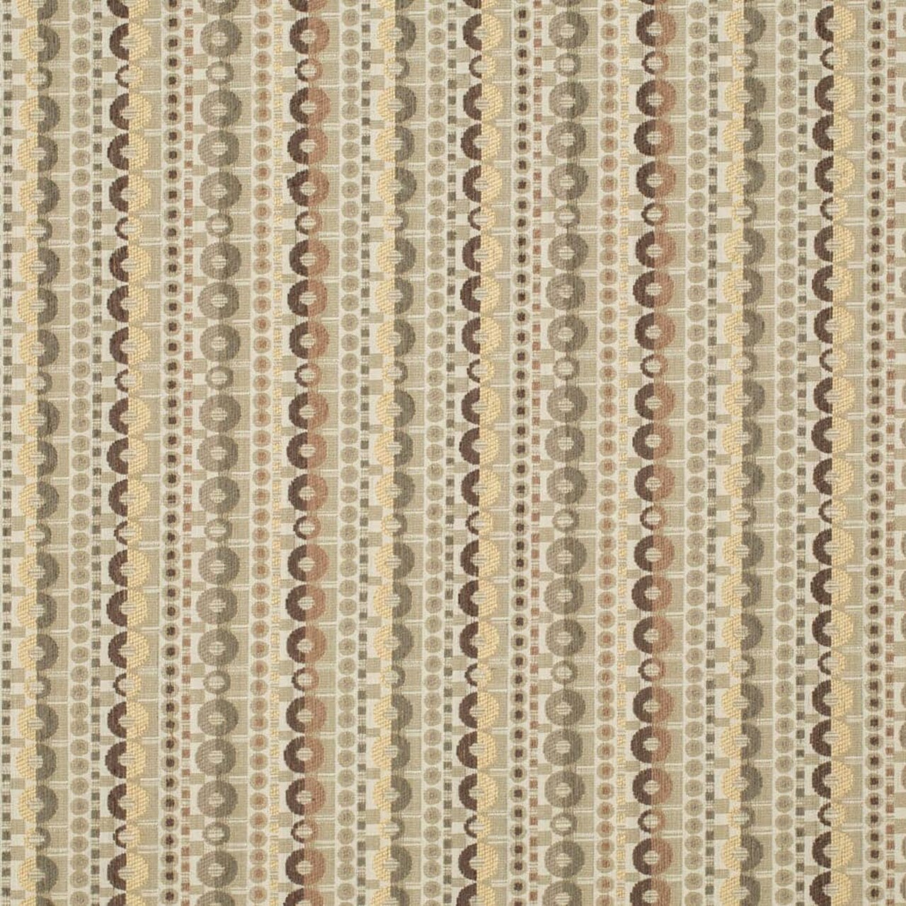 Mesquite - Beige Taupe,brown,grey Silver Abstract Geometric Upholstery Fabric 54 Inches"